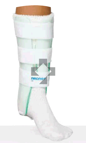 Cavigliera bivalva sinistra con parastinco Leg brace 03BL DJO POA