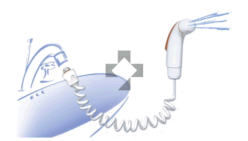 Doccetta per lavandino/bidet Hello Bidet Basic HBPF10001 Water Powered - POA