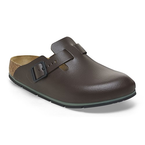 Ciabatta Boston Pro Pelle Naturale Soft Java Calzata Stretta Birkenstock 1026189