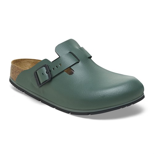 Ciabatta Boston Pro Pelle Naturale Thyme Calzata Stretta Birkenstock 1026188