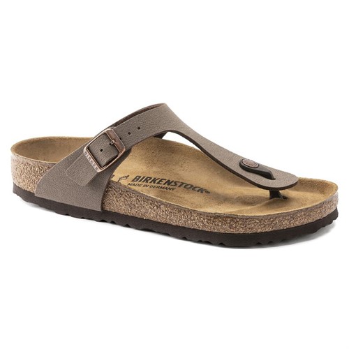 Ciabatta Gizeh Birko-Flor Nubuck Mocha Calzata Normale Birkenstock 043751