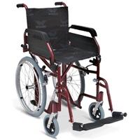 Carrozzina leggera ad autospinta per passaggi stretti Slim Plus - Seduta cm 40 Slim Plus 40 Wimed