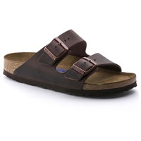 Ciabatta Arizona plantare morbido Pelle oliata Habana Calzata stretta Birkenstock 452763