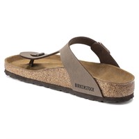 Ciabatta Gizeh Birko-Flor Nubuck Mocha Calzata Normale Birkenstock 043751