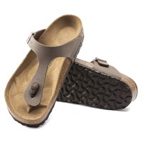 Ciabatta Gizeh Birko-Flor Nubuck Mocha Calzata Normale Birkenstock 043751