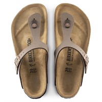 Ciabatta Gizeh Birko-Flor Nubuck Mocha Calzata Normale Birkenstock 043751