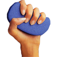 Pugnaforte riabilitazione mano Handtrainer durezza media 6112 Polyform