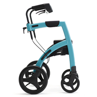 Rollator convertivile in carrozzina Rollz Motion 2.1 - colore Azzurro Kinemed