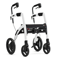 Rollator convertivile in carrozzina Rollz Motion 2.1 - colore Bianco Kinemed