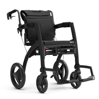 Rollator convertivile in carrozzina Rollz Motion 2.1 - colore Nero Opaco K70348-NROP Kinemed