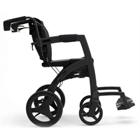 Rollator convertivile in carrozzina Rollz Motion 2.1 - colore Nero Opaco K70348-NROP Kinemed